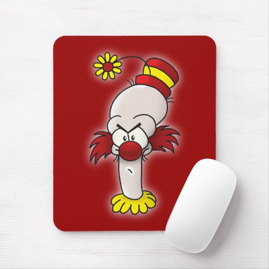 Angry Clown Muismat (Met muis)