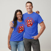 Angry Craps Dice Casino Pun T-shirt (Unisex)