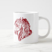 Angry Devil Horse in Red en klik op je achtergrond Grote Koffiekop (Rechts)