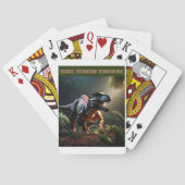 Angry Dino Pokerkaarten (Achterkant)