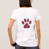 Angry Dog Grappig T-shirt (Achterkant)