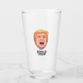 ANGRY DONALD TRUMP CUSTOM GLAS (Voorkant)