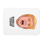 ANGRY DONALD TRUMP CUSTOM MAGNEET (Horizontaal)