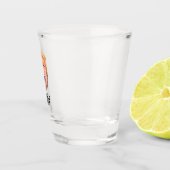 ANGRY DONALD TRUMP CUSTOM SHOT GLAS (Rechts)