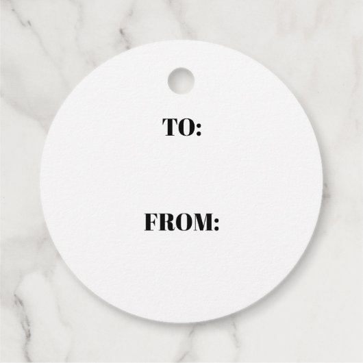 Angry Donald Trump Kerstmis Bedankjes Labels (Achterkant)