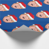 Angry Donald Trump Kerstmis Cadeaupapier (Hoek)