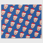 Angry Donald Trump Kerstmis Cadeaupapier (Vlak)