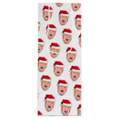 Angry Donald Trump Kerstmis Wijn Cadeautas (Voorkant)