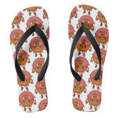 Angry Donut II Teenslippers (Voetbed)