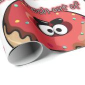 Angry Donut: Verfrist uit geduld Cadeaupapier (Rol Hoek)