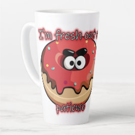 Angry Donut: Verfrist uit geduld Latte Mok