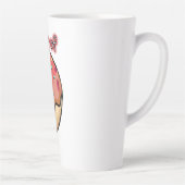 Angry Donut: Verfrist uit geduld Latte Mok (Rechts)