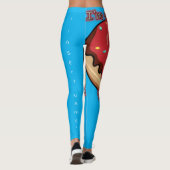Angry Donut: Verfrist uit geduld Leggings (Achterkant)