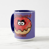 Angry Donut: Verfrist uit geduld Mok (Voorkant links)