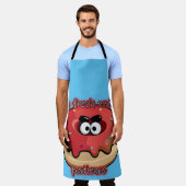 Angry Donut: Verfrist uit geduld Schort (Gedragen)