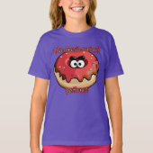 Angry Donut: Verfrist uit geduld T-shirt (Voorkant)