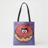 Angry Donut: Verfrist uit geduld Tote Bag (Voorkant)