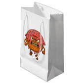 Angry Donuts Klein Cadeauzakje (Voorkant Gekanteld)
