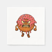 Angry Donuts Servet (Voorkant)