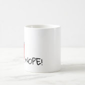 Angry Dragon heeft een hart Koffiemok (Center)