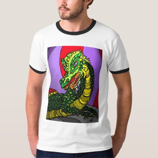 Angry Dragon T-shirt (Voorkant)