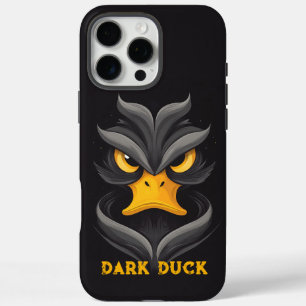 Angry Duck Black iPhone 16 Pro Max Hoesje