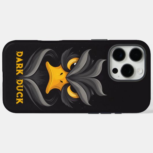 Angry Duck Black Case-Mate iPhone Case (Achterkant (horizontaal))