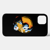  Angry Duck Case-Mate iPhone Case (Achterkant (horizontaal))