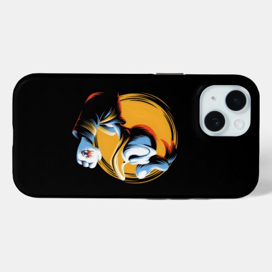 Angry Duck Case-Mate iPhone Case (Achterkant (horizontaal))