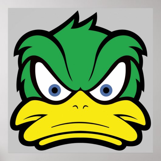 Angry Duck Poster (Voorkant)