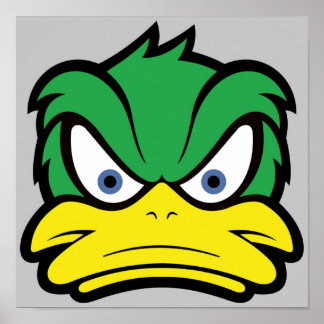 Angry Duck Poster