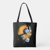 Angry Duck Tote Bag (Achterkant)