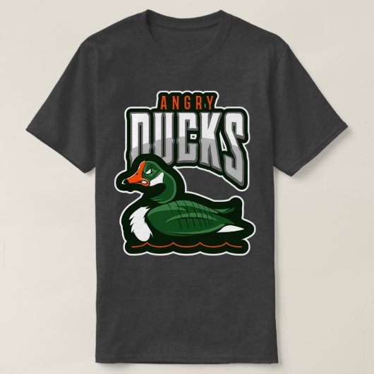 Angry Ducks T-shirt (Design voorkant)