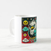 Angry Eagle Koffiemok (Voorkant links)