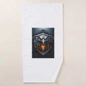 Angry Eagle Logo Badhanddoek (Badhanddoek)