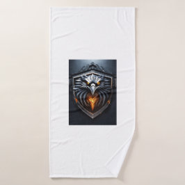 Angry Eagle Logo Badhanddoek