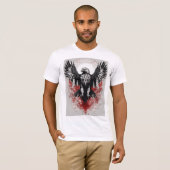 Angry Eagle T-shirt ontwerp (Voorkant volledig)