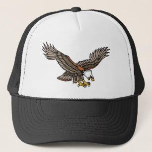  Angry Eagle Tattoo Art Trucker Pet