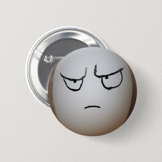 Angry Egg Button (Voorkant /achterkant)