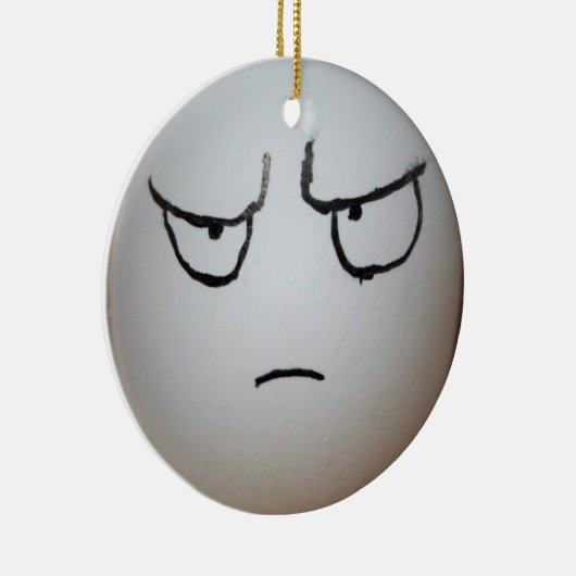 Angry Egg Ornament (Rechts)