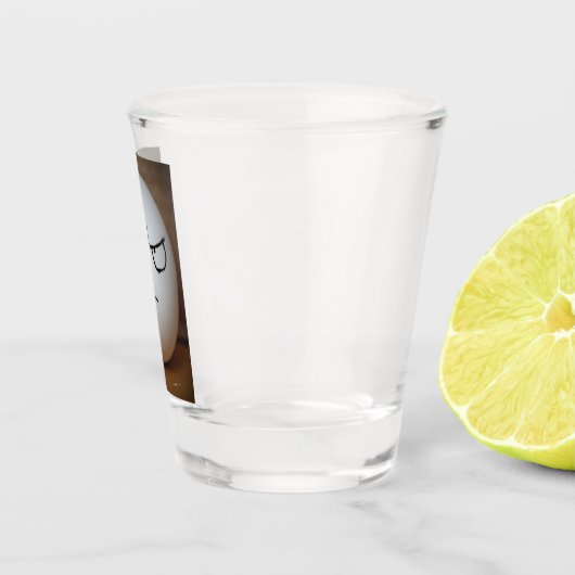 Angry Egg Shot Glass Shot Glas (Rechts)