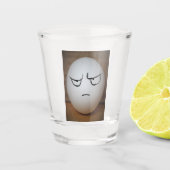 Angry Egg Shot Glass Shot Glas (Voorkant)