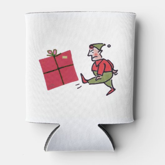 Angry Elf can cooler (Voorkant)