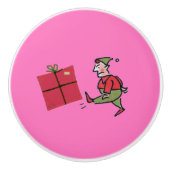 Angry Elf keramische knop (Voorkant)