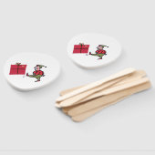 Angry Elf paddle hand fans Handwaaier (Niet-gemonteerd)