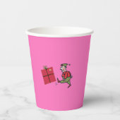 Angry Elf papieren bekers (Voorkant)