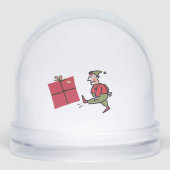 Angry Elf snow globe Sneeuwbol (Voorkant)