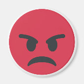 Angry Emoji Magneet (Voorkant)