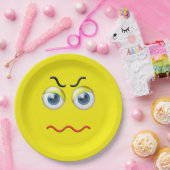 Angry Emoji Papieren Bordje (Feest)