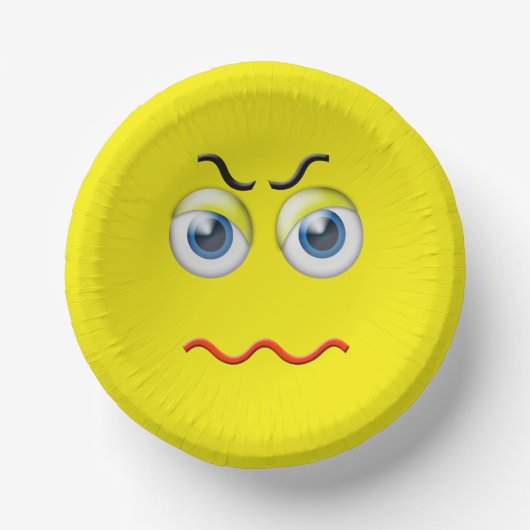 Angry Emoji Papieren Kommen (Voorkant)